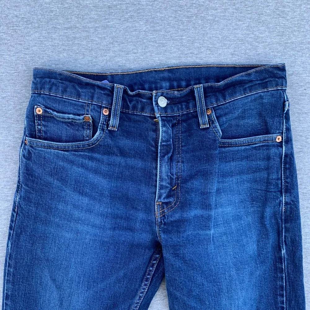 Levis 511 Slim Fit Jeans Mens 32x29 Blue Medium Wash Stretch Denim